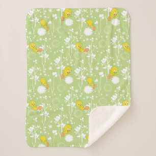 Couverture Sherpa TWEETY™ - Vibes au printemps