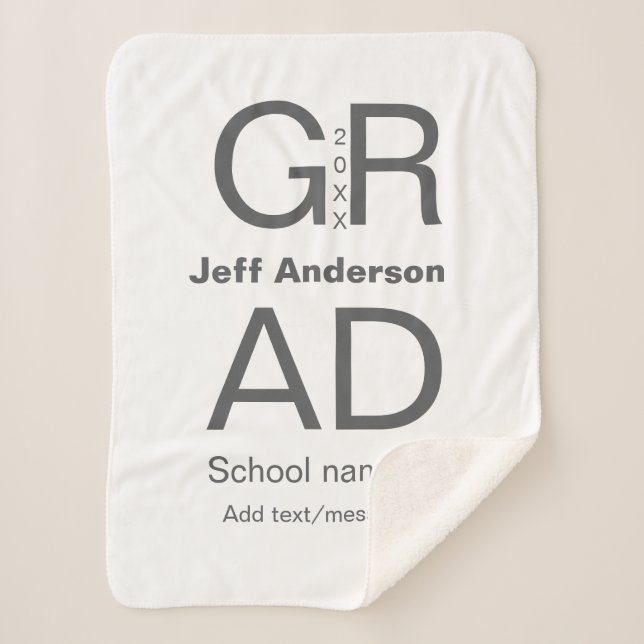 Couverture Sherpa Typographie moderne graduation simple minimum c (Devant)