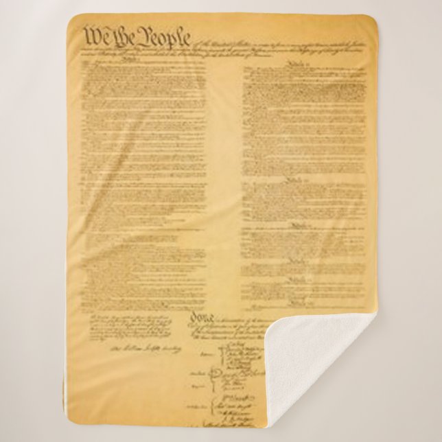 COUVERTURE SHERPA U.S. CONSTITUTION (Devant)