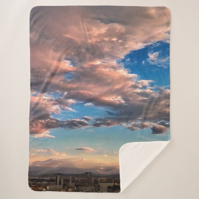 Couverture Sherpa Un ciel doux et rêvé (Devant)