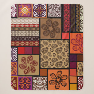 Couverture Sherpa Un méga jeu créatif de motifs sans couture inspiré