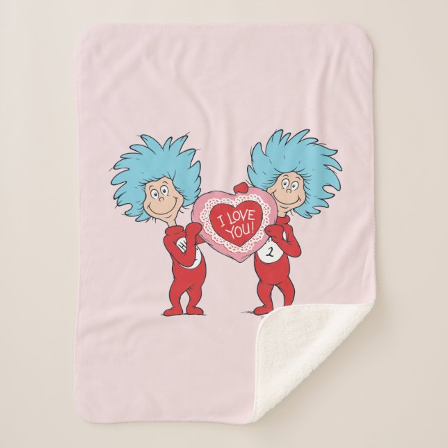 Couverture Sherpa Une Chose Deux Je T'Aime (Devant)