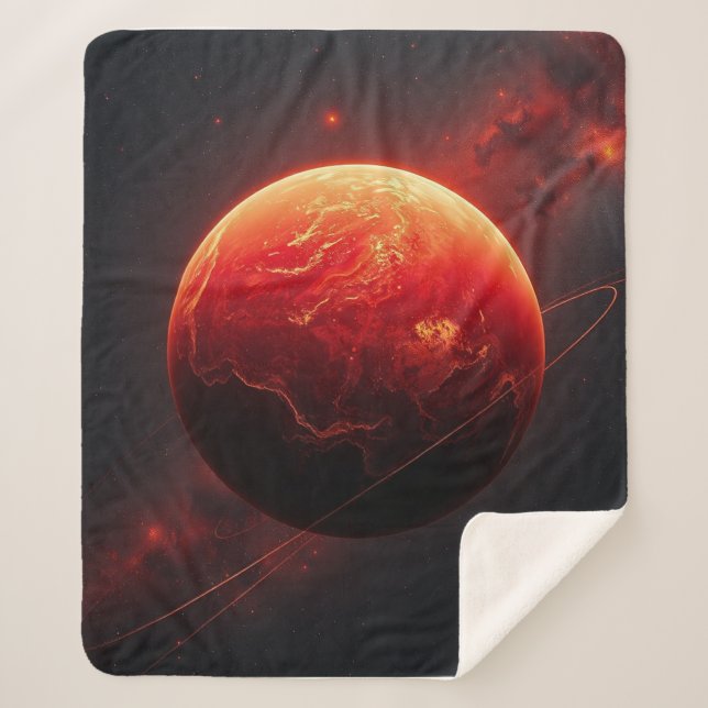Couverture Sherpa Une planète rouge époustouflante (Devant)