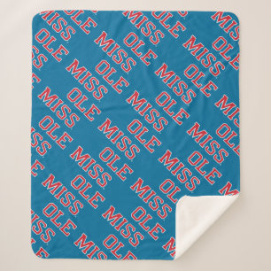 Couverture Sherpa Université du Mississippi   Ole Miss Wordmark