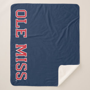 Couverture Sherpa Université du Mississippi   Ole Miss Wordmark