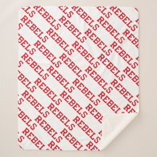 Couverture Sherpa Université du Mississippi Wordmark Rebels