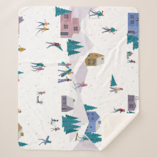 Couverture Sherpa Vacances des Alpes d'hiver : les gens actifs sans 