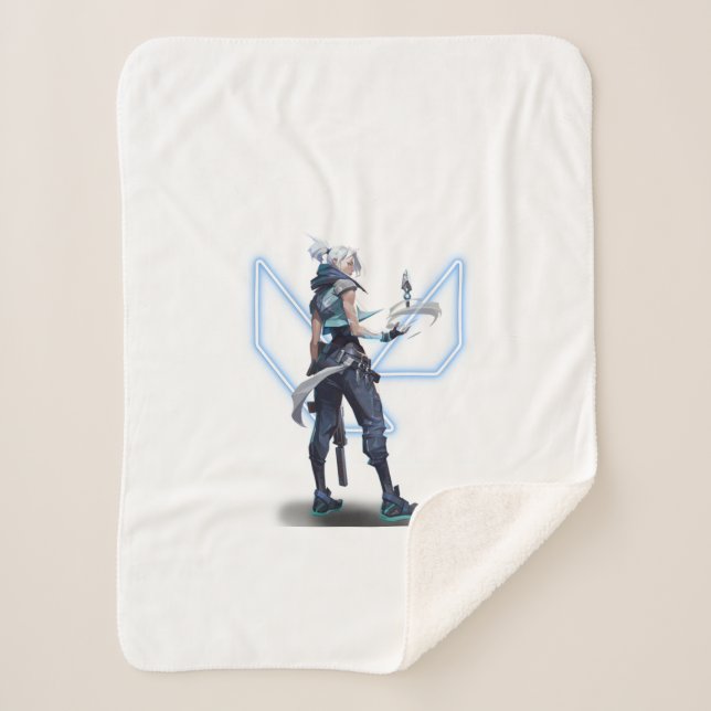 Couverture Sherpa Valorant Jett (Devant)