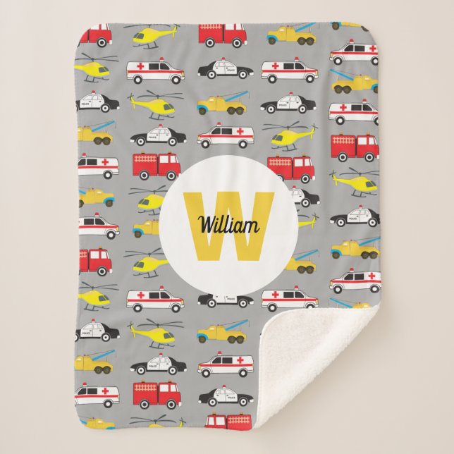 Couverture Sherpa Véhicules d'urgence personnalisés Transport (Devant)