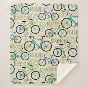 Couverture Sherpa Vélo Voyage Sherpa Blanket