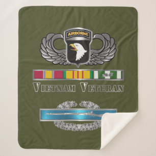 Couverture Sherpa Vétéran de la 101e division aéroportée Vietnam