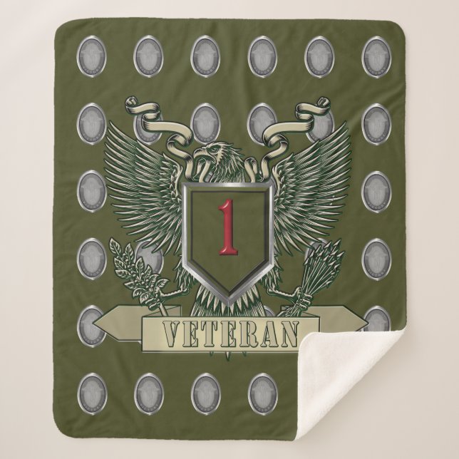 Couverture Sherpa Vétéran de la 1re division d'infanterie (Devant)