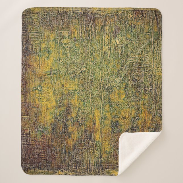 Couverture Sherpa Vieux arrière - plan de grunge ou texture vieillis (Devant)