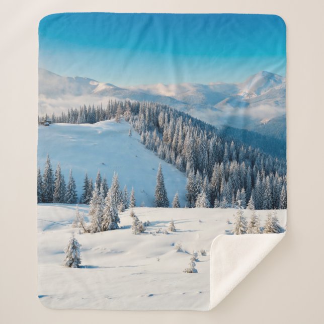 Couverture Sherpa Vieux grunge texture en bois ou arrière - plan ave (Devant)