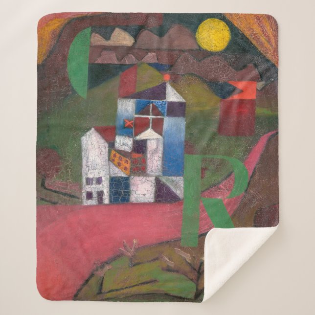 Couverture Sherpa Villa R | Paul Klee | (Devant)