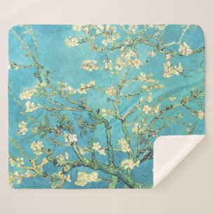 Couverture Sherpa Vincent van Gogh Blossomong Aramande