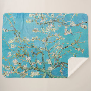 Couverture Sherpa Vincent van Gogh - Floraison des amandiers
