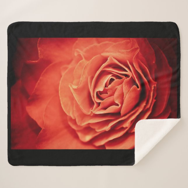 Couverture Sherpa vivant rose (Devant (Horizontal))