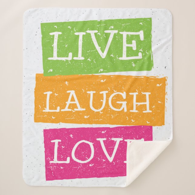 Couverture Sherpa Vivent l'amour de rire (Devant)
