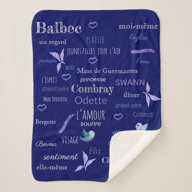 Couverture Sherpa Vocabulaire français de Proust - tableau (Devant)