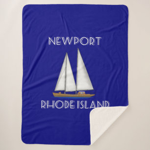 Couverture Sherpa Voile Newport Rhode Island