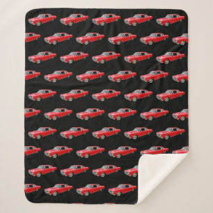 Couverture Sherpa Voiture 1965 de muscle de Chevy Chevelle Mailbu