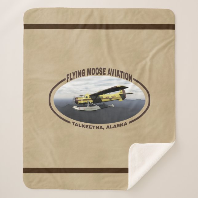 Couverture Sherpa Vol Moose Aviation de Havilland DH3-C Otter (Devant)