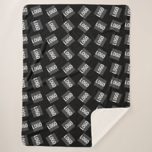 Couverture Sherpa Votre logo   Logo, Motif de conception ou d'image 