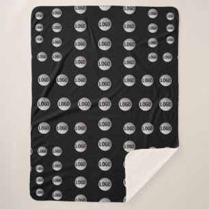Couverture Sherpa Votre logo ou toute image Motif moderne unique