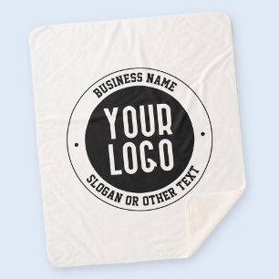 Couverture Sherpa Votre logo ou votre conception d'entreprise   Text