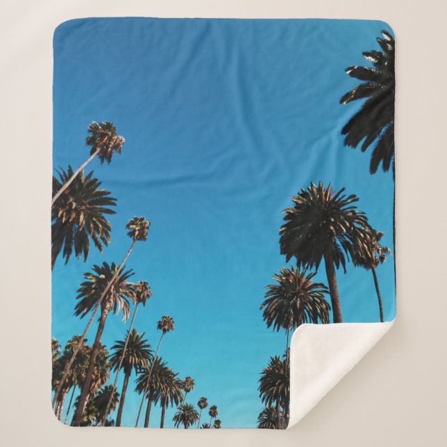 Couverture Sherpa Vue des arbres de Worm (Devant)