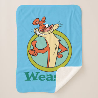Couverture Sherpa Weasel Thumbs Up Character Graphic