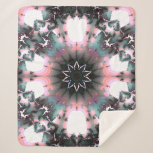 Couverture Sherpa Web Gothique Frozen Winter Spider