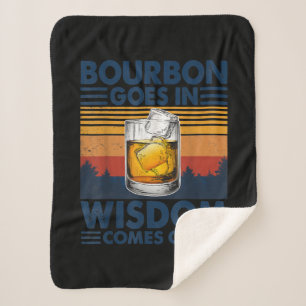 Couverture Sherpa Whiskey Bourbon entre dans la sagesse sort
