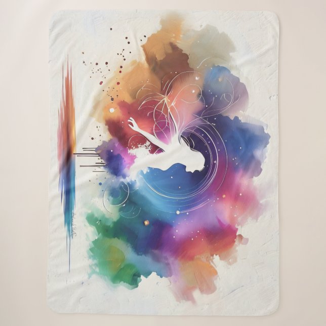 Couverture Sherpa Whispers d'une âme arc-en-ciel (Devant)