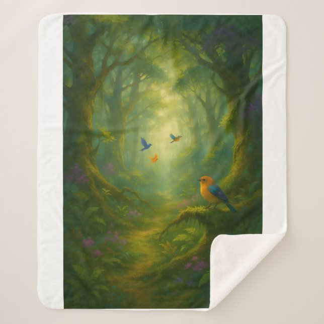 Couverture Sherpa Whispers of the Forest (Devant)