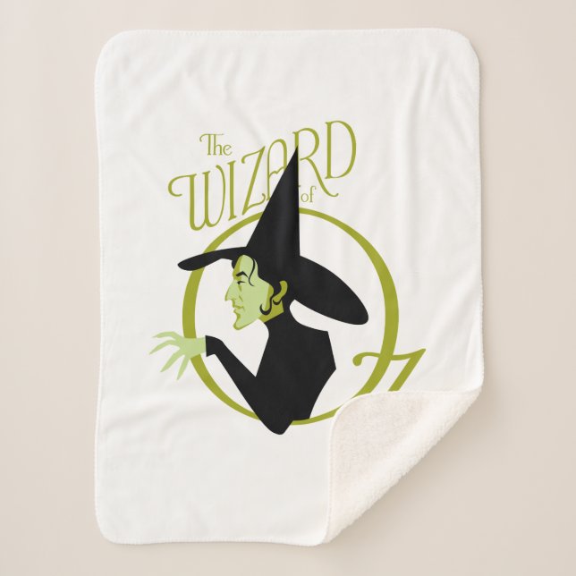 Couverture Sherpa Wicked Witch™ L'Assistant Du Logo Oz™ (Devant)