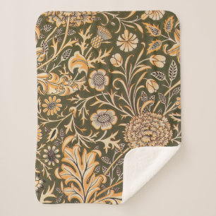 Couverture Sherpa William Morris Cherwell Motif de fond d'écran
