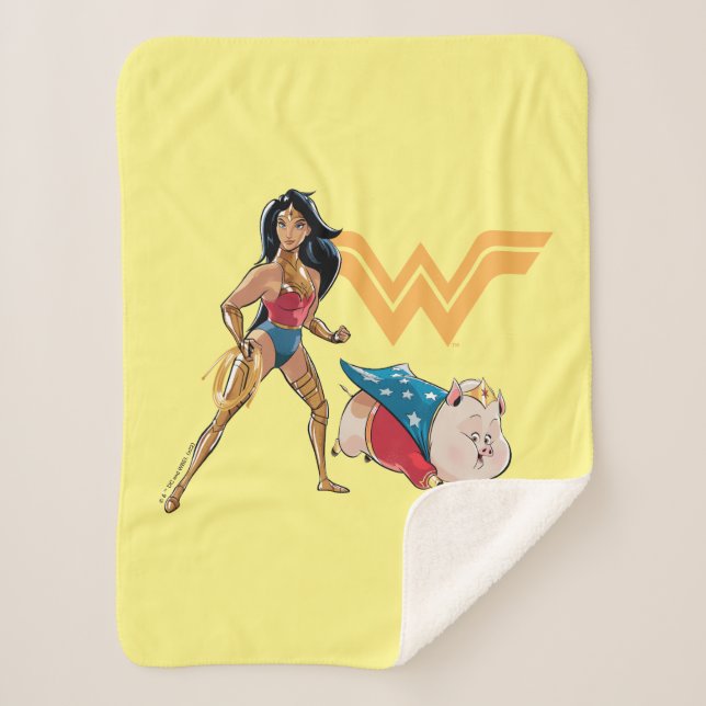 Couverture Sherpa Wonder Woman & PB (Devant)