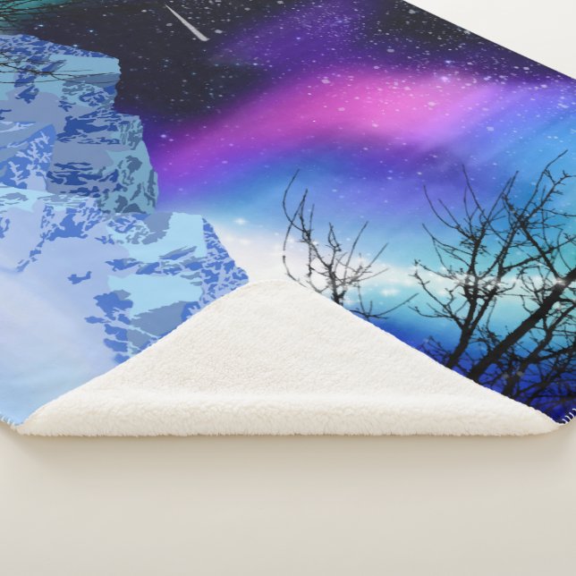 Couverture Sherpa Wonderlights d'hiver Sherpa Blanket (3/4)