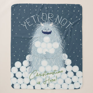 Couverture Sherpa Yeti ou pas Noël est arrivé