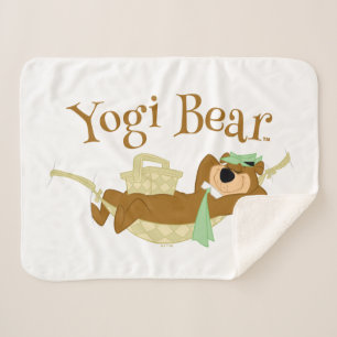 Couverture Sherpa Yogi Bear Pique-nique Hammock Nap Time