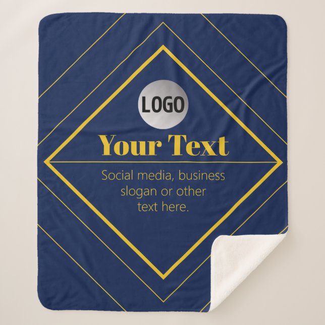 Couverture Sherpa Your Logo & Customizable Design Template (Devant)