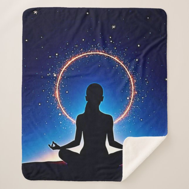 Couverture Sherpa Zen Under Stars: Cosmic Meditation (Devant)