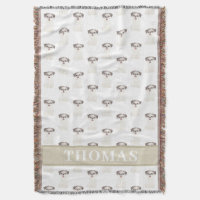 Shih Tzu personnalisé (marron et blanc) Tan & Blan