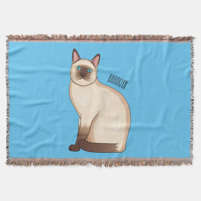 Couverture Siamese cat cartoon (Devant)