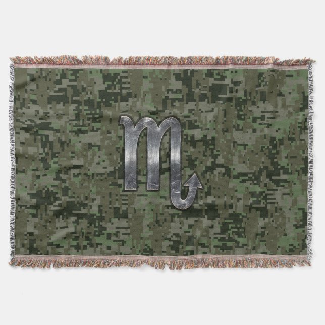 Couverture SIGNE Zodiaque Scorpio Camouflage numérique Woodla (Devant)
