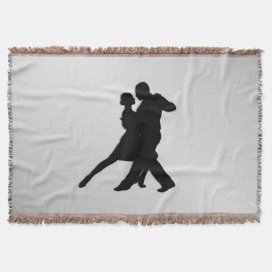 Couverture Silhouette de danseurs de Tango 2 Argent