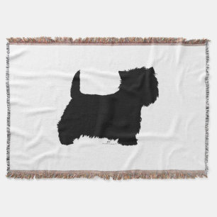 Couverture Silhouette de Westie debout