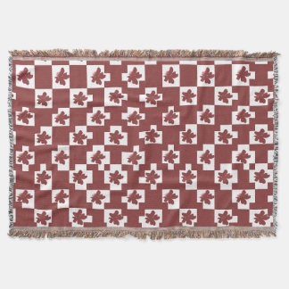 Couverture Silhueta de flores em padrão.